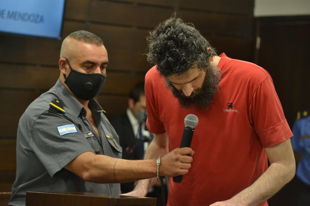 Declara Nicolas Gil Pereg Foto: Prensa Poder Judicial de Mendoza (Argentina)