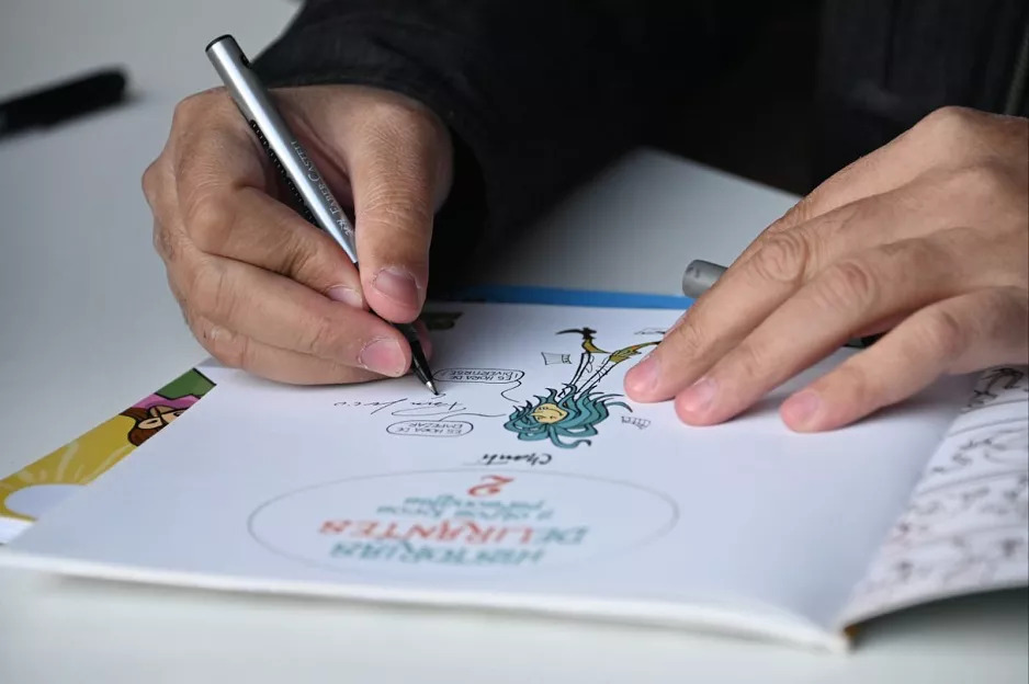 chanti en godoy cruz firma de autografo OK