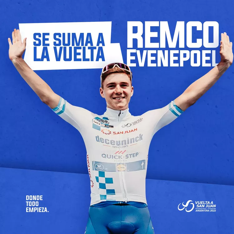 Vuelta a San Juan, Renco Evenepoel, el último ganador