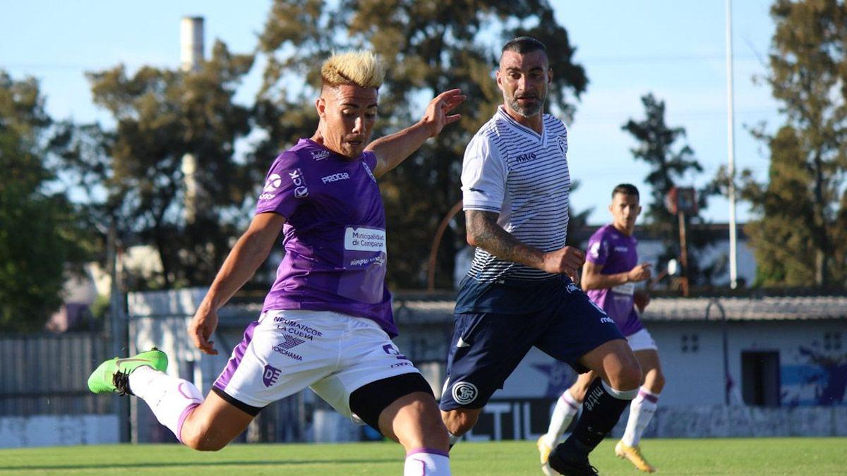 En Campana empataron sin goles Dálmine y la Lepra mendocina