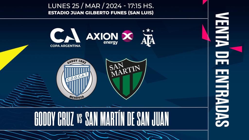 Copa Argentina, La Punta, entradas