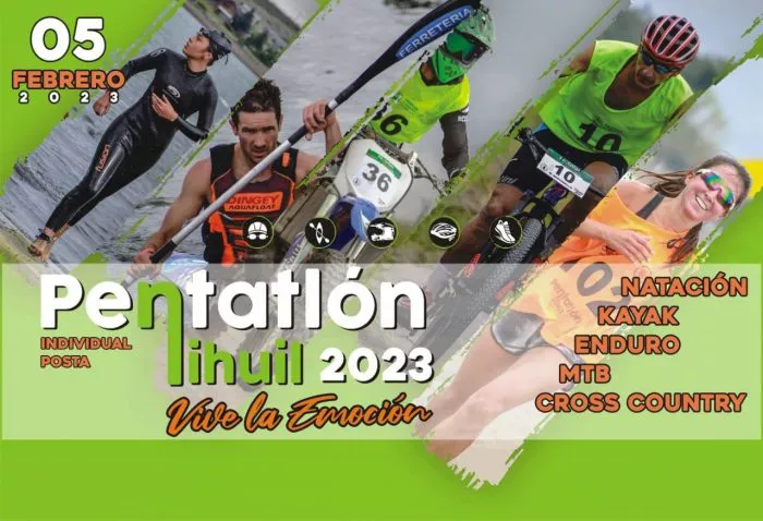 Pentatlon, Nihuil 2023,afiche