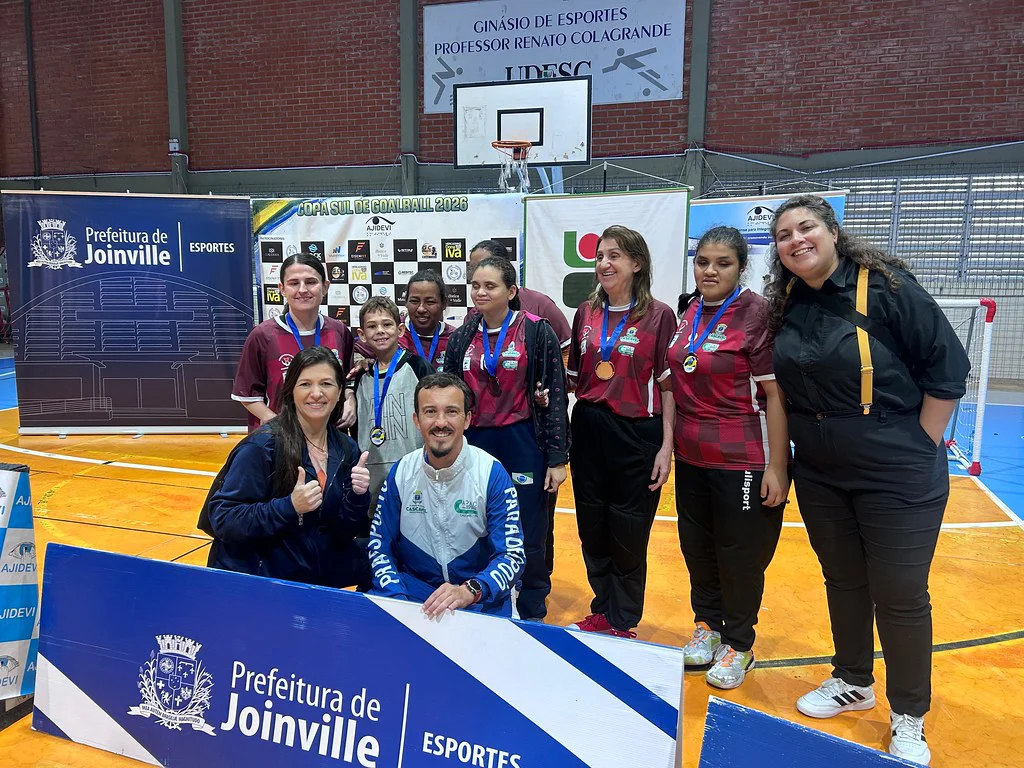 Goalball, Joinville, Brasil