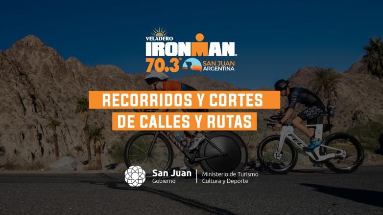 Ironman, recorrido y cortes de calles