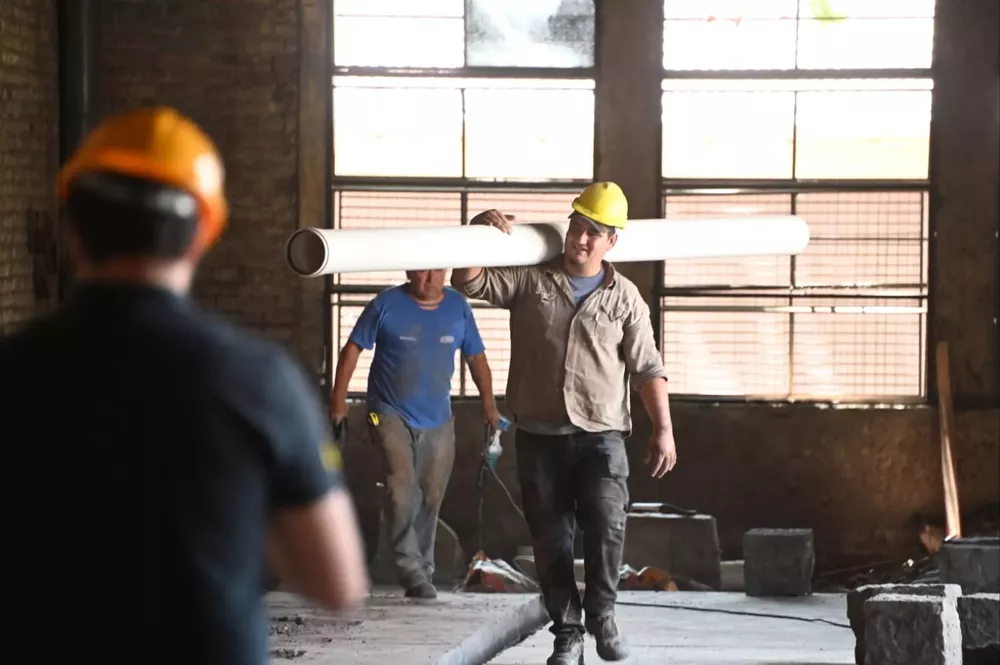 avance de obras espacio arizu noviembre 2022 2