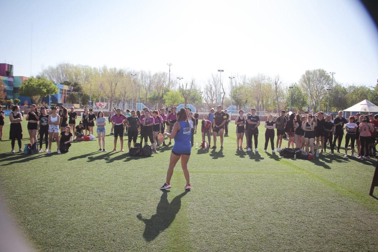 Maipú, 250 jovenes en el Ribosqui, Olimpiadas recreativas