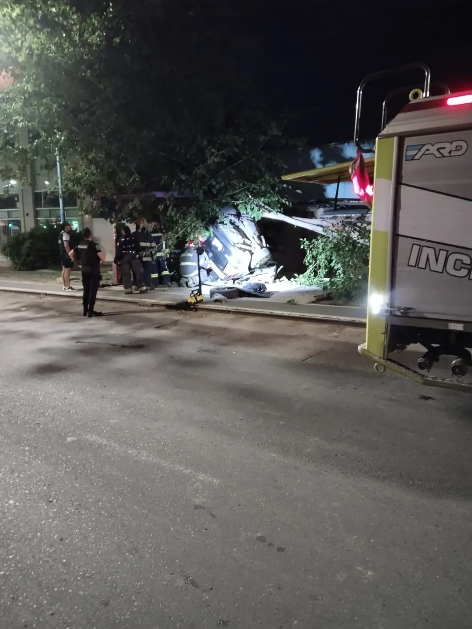 Accidente vial, cuatro jóvenes murieron