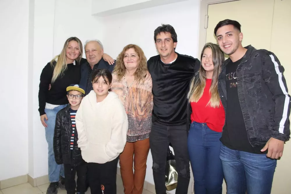 Liga Mendocina, Omar Sperdutti y familia