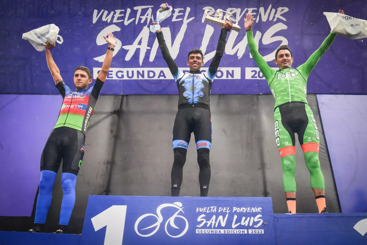 Ciclismo, Vuelta del Porvenir, Laureano Rosas con la crono
