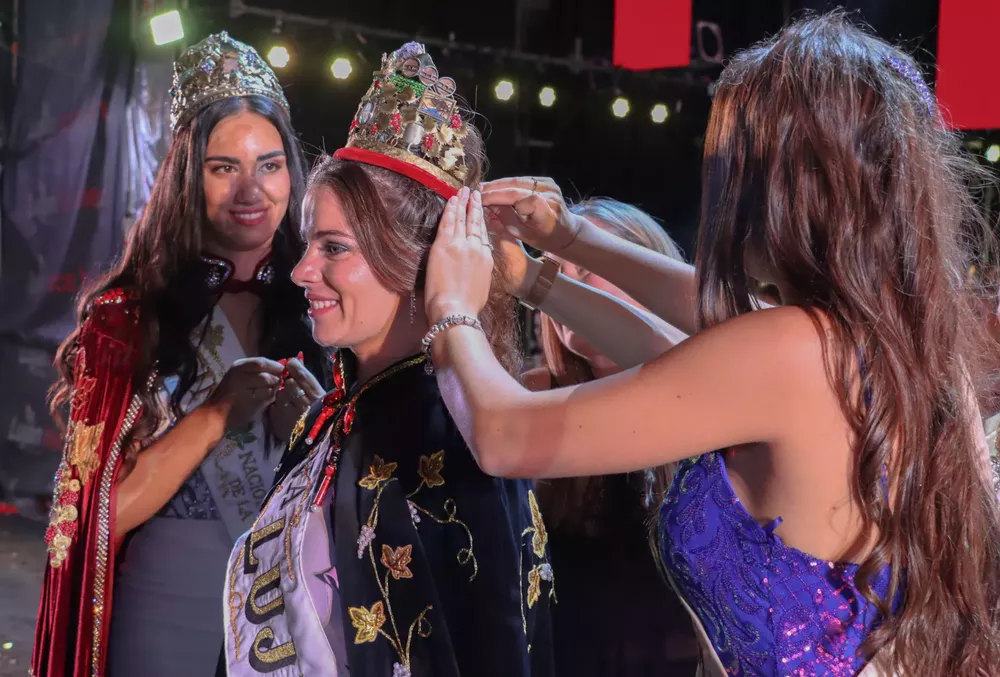 El momento de la coronación