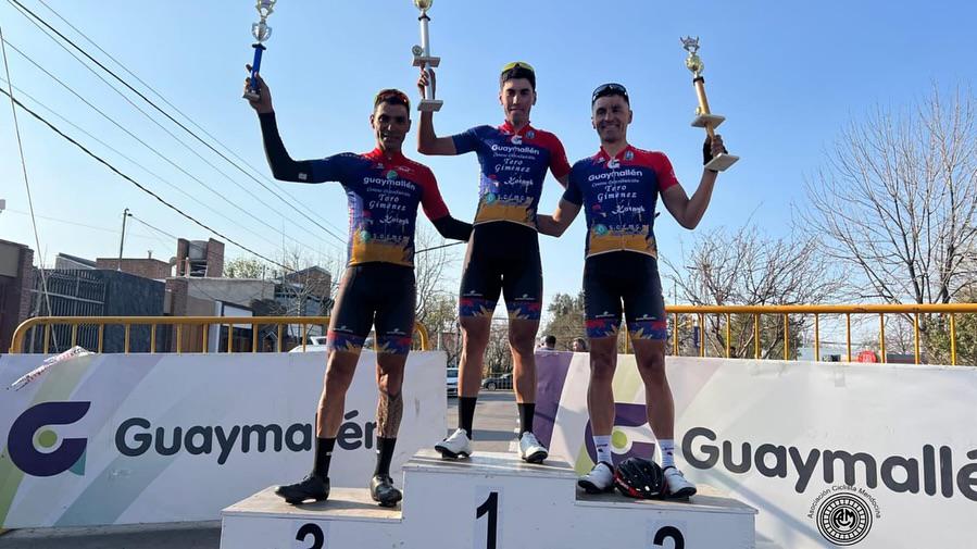 Ciclismo, podio 8va fecha