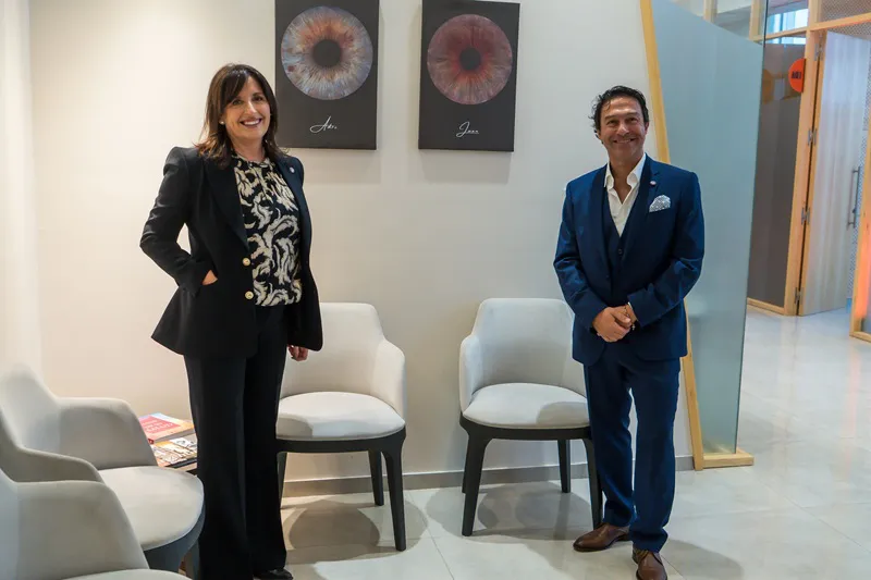 Portada_ Los doctores Adriana Lotfi y Juan Carlos Grandin, directivos de GEOF