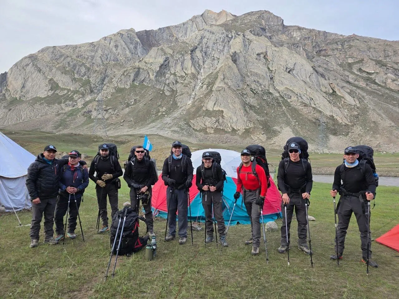Patrulla montaña Himalaya
