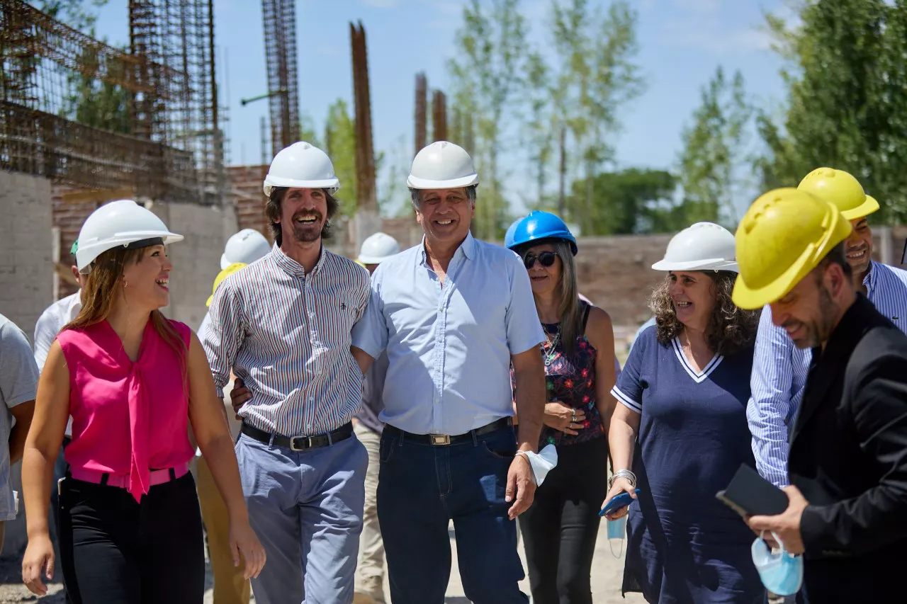 Las Heras, obras Hospital Gailhac