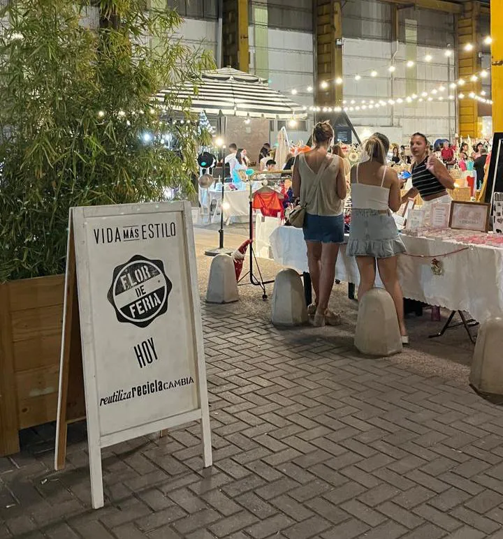 flor de feria en planta uno