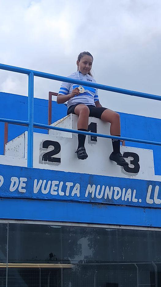 Ciclismo, Pia Manzano, presea dorada