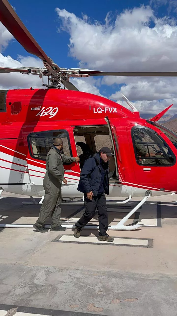 helicoptero San Juan