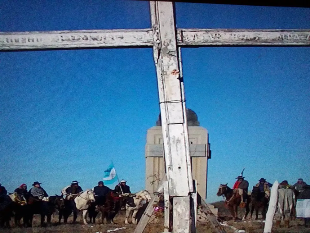 Cabalgata,   La Paz  8    y  9 de julio