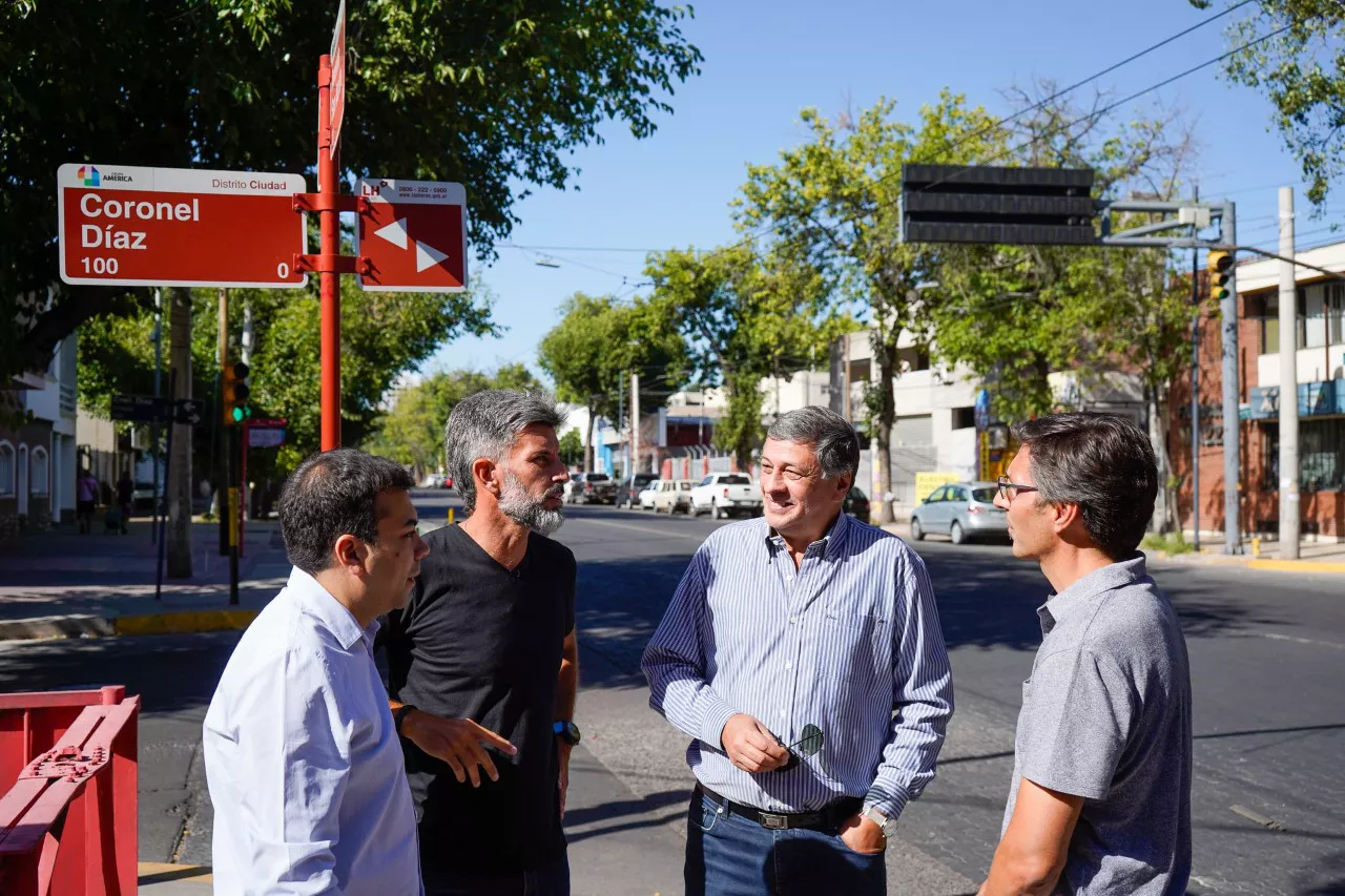 Las Heras - Ciudad de Mendoza, Avenida San Martin