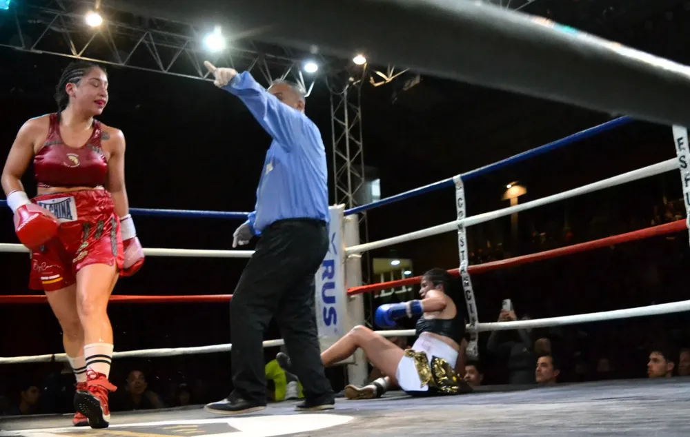 Boxeo, China Alfonzo, Campeona argentina