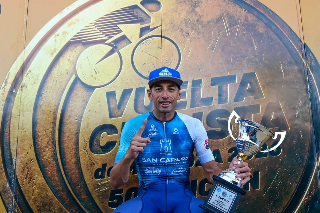 Vuelta de Mendoza, Gerardo Tivani, San Carlos, Etapa 4