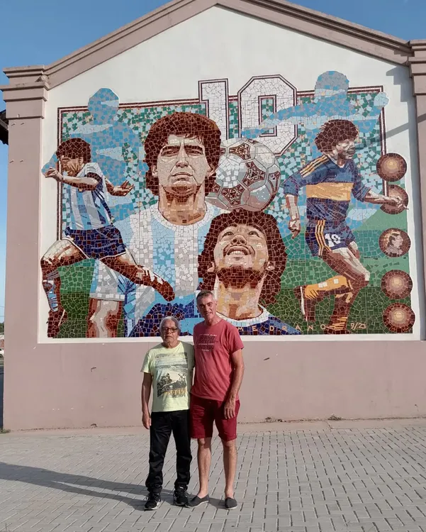 Maradona, mural más grande del mundo