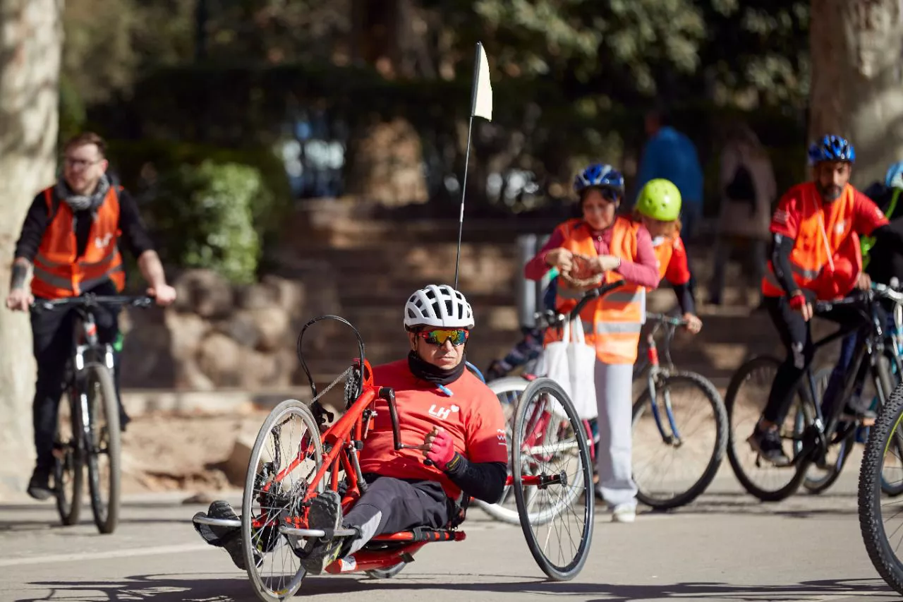Bicitour, celebraciòn del dia mundial del refugiado