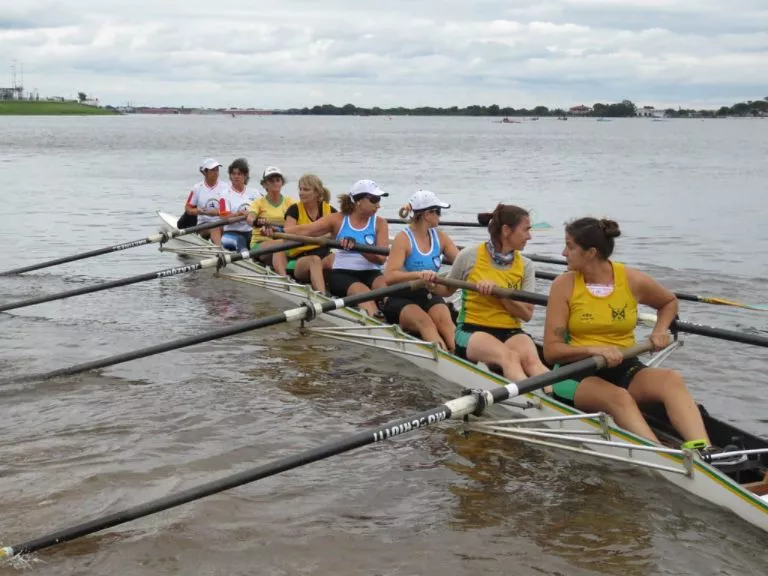 Remo, 500 participantes 26 encuentro sudamericano