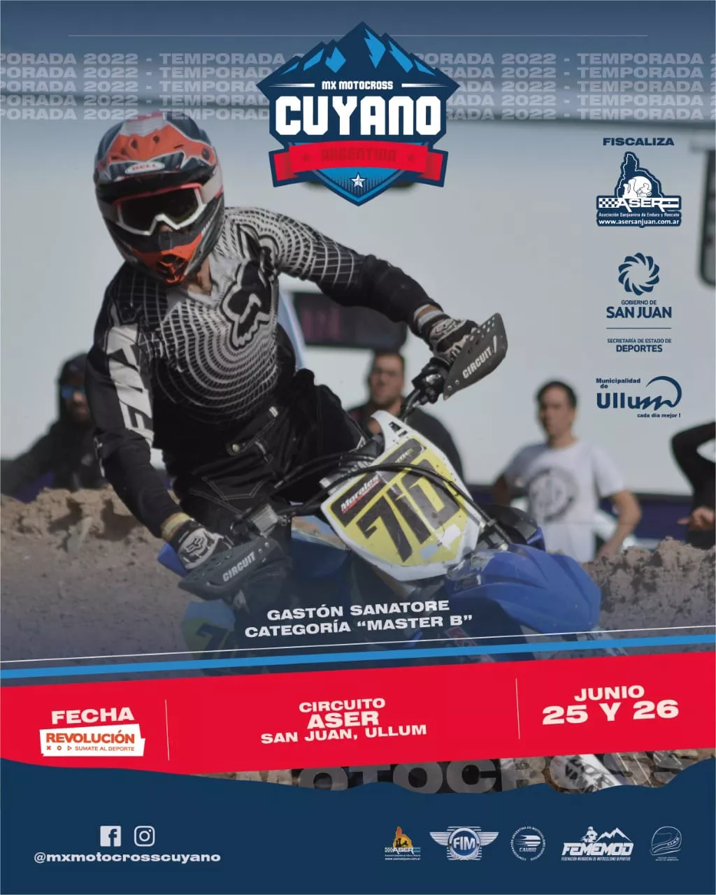 BMX cuyano, Ullum San Juan, afiche