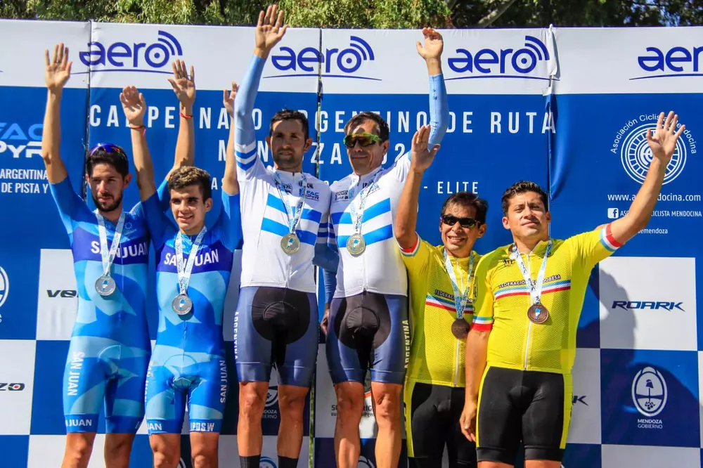Ciclismo, medallas de oro para Mendoza