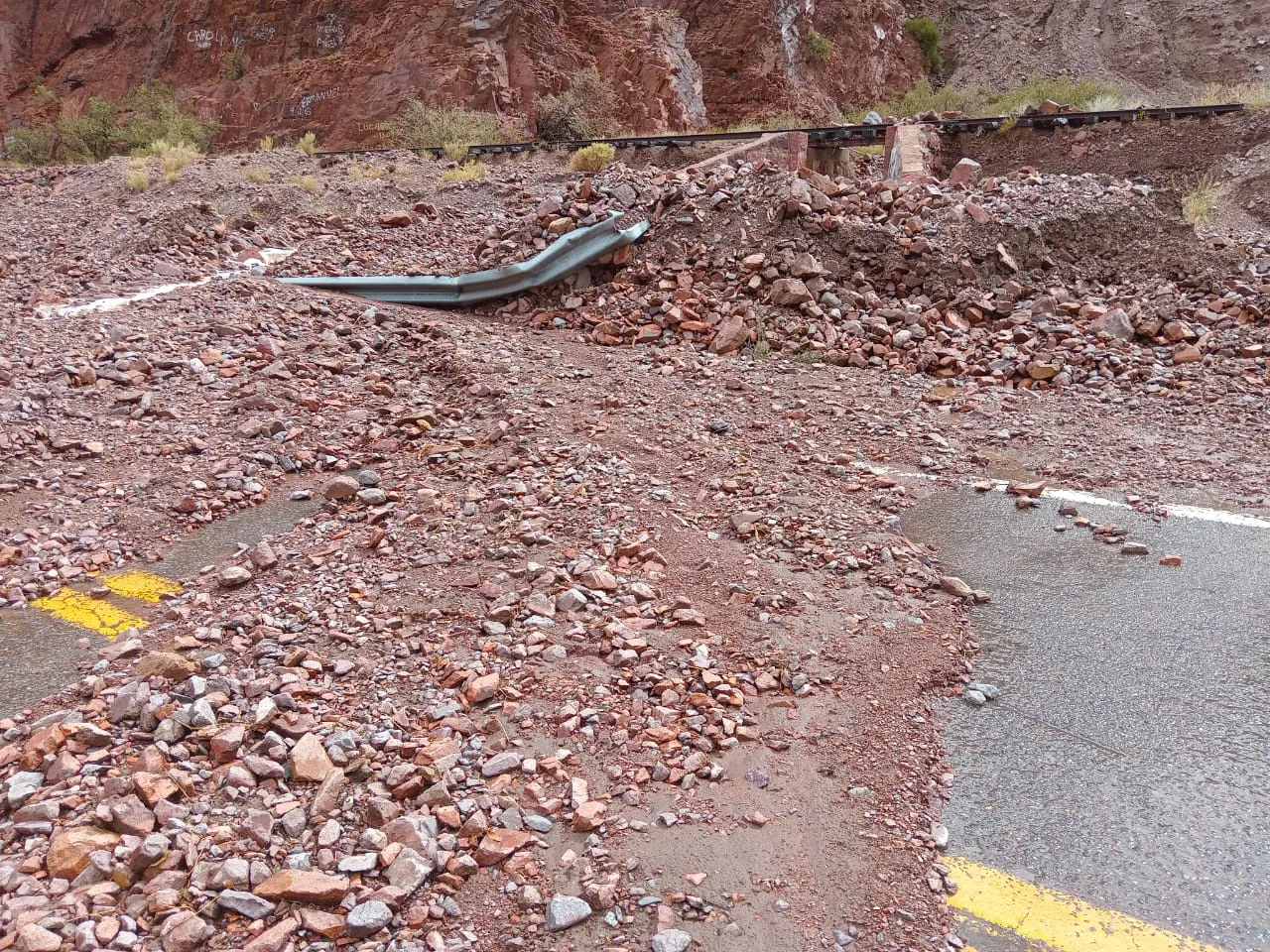 alud piedra uspallata