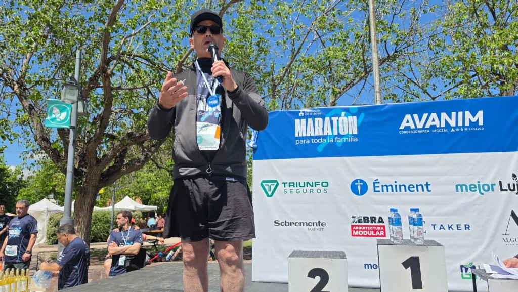 Maratón Solidaria, padre Osvaldo Scandura