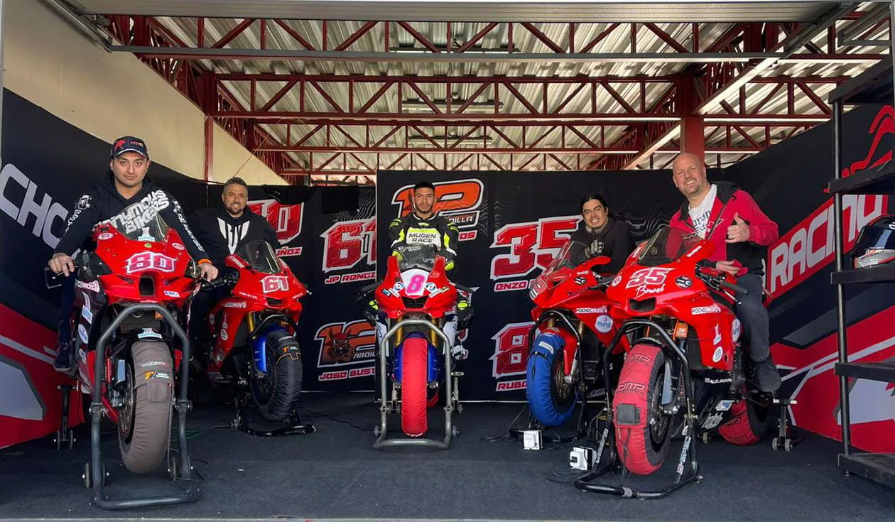 Superbike, Mariano Villalobos, podio en Chile
